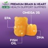 Omega 3 Fish Oil Gummies - Triple Strength Omega 3 Gummy Vitamins, High Absorption EPA & DHA Fatty Acids, for Heart Health - 120 Gummies - 2 of 4