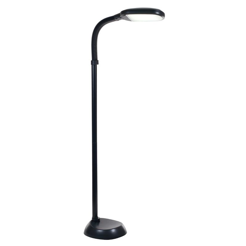 Hasting Home Natural Sunlight Floor Lamp with Bendable Neck, 1 of 7