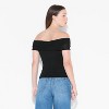 Women's Off the Shoulder Pullover Sweater - Wild Fable™ - 3 of 3