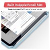 Vena For Apple iPad Mini 7 Case Clear, iPad Mini 6 Case Cover with Slim Trifold Stand, iPad Mini A17 Pro Case Cover, Pastel Blue - 4 of 4
