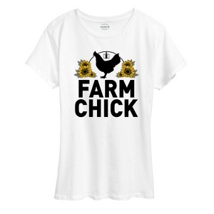 Women's - Case IH - Farm Chick Always In Style Short Sleeve Graphic T-Shirt - 1 of 4