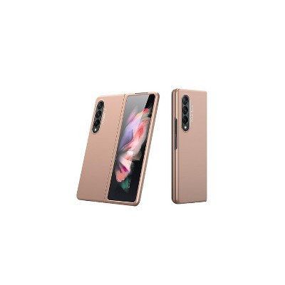 SaharaCase Hard Shell Silicone Case for Samsung Galaxy Z Fold3 5G Rose Gold (CP00109)