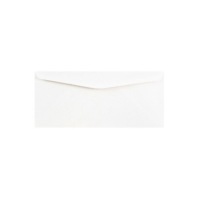 JAM Paper #10 Business Commercial Envelopes 4.125 x 9.5 White Bulk 500/Box 35532C