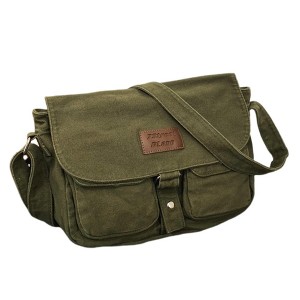 Generic Messenger Bag - Canvas Crossbody Bag, Grunge Y2k Style - 1 of 4