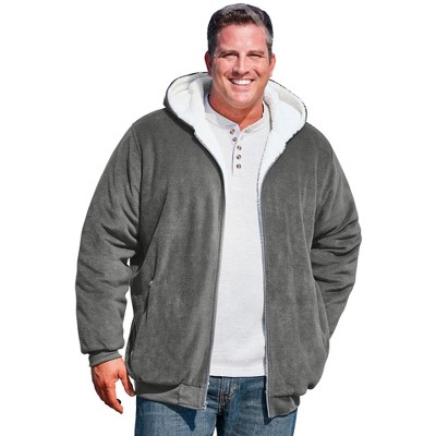 KingSize Men's Big & Tall Explorer Plush Fleece Hoodie