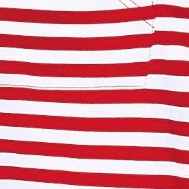 red and white stripes