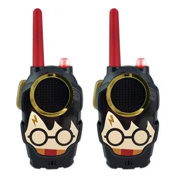 eKids Harry Potter Walkie Talkies for Kids, Indoor and Outdoor Toys for Fans of Harry Potter Toys - Black (Ri-210HP.FXv9)