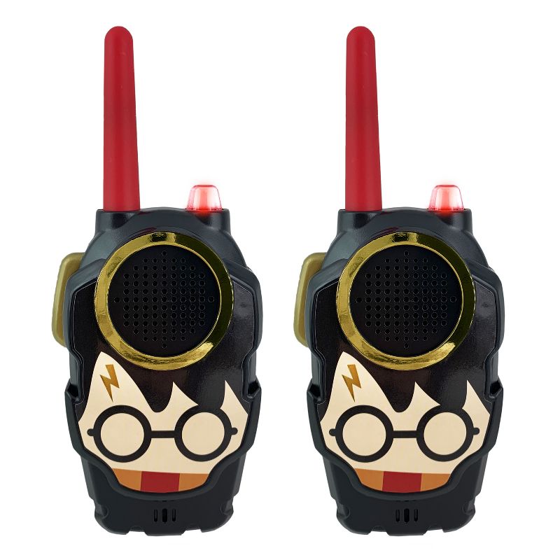 eKids Harry Potter Walkie Talkies for Kids, Indoor and Outdoor Toys for Fans of Harry Potter Toys - Black (Ri-210HP.FXv9), 1 of 4