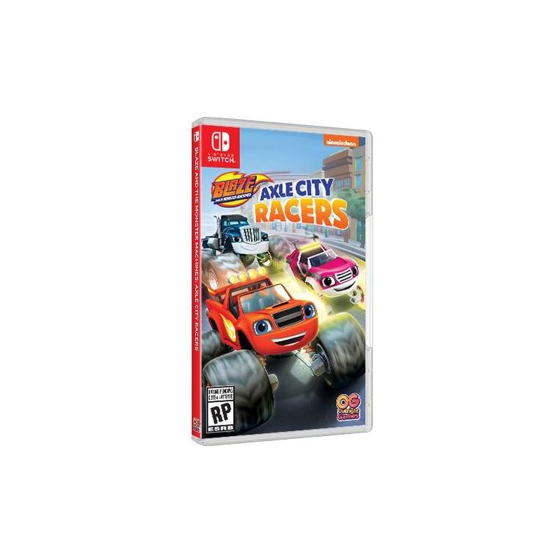 Blaze and the Monster Machines: Axle City Racers - Nintendo Switch: Family Racing Game, Local Multiplayer, STEM Education, 1 of 7
