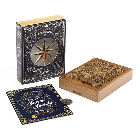 Professor Puzzle – Caso De La Pipa De Sherlock Holmes, Rompecabezas De Madera Y Cerillas, Para Detectives