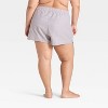 Women's Boxer Pajama Shorts - Wild Fable™ - 2 of 3
