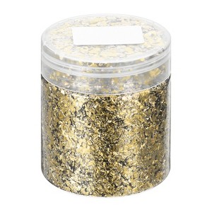 Unique Bargains Shiny Nail Resin DIY Crafts Jewelry Making Metallic Foil Flakes - 1 of 4
