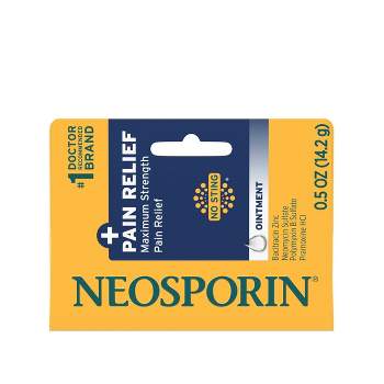 Neosporin 24 Hour Infection Protection Pain Relief Ointment - 0.5oz