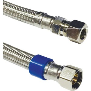 Lasco  3/8 In. FC x 3/8 In. MC x 12 In. L Stainless Steel Faucet Connector - 1 of 1