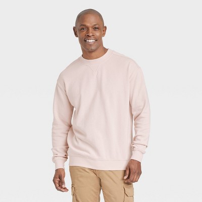 Men's Relaxed Fit Crew Neck Pocket Sweatshirt - Goodfellow & Co™