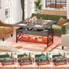 Aheaplus Coffee Table Lift Top with LED Light and Power Outlet - 3 of 4