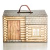 The Queens Treasures My First Little House 30 Pc Ingalls Bear Family and Cabin - 4 of 4