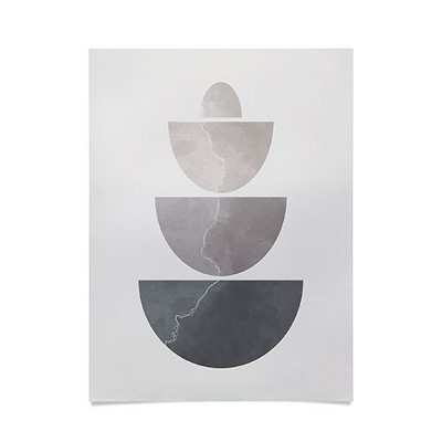 Alisa Galitsyna Monochrome Balance II 18" x 24" Unframed Poster - Society6