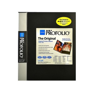 Itoya Art Profolio Storage/Display Book 8.5"x 11" 60 Pages Black (79572) - 1 of 1