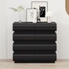 PAGED Dresser for Bedroom, Modern Chest of Drawers with Water-Resistant Surface for Living Room, Hallway, No Handle - 2 of 4