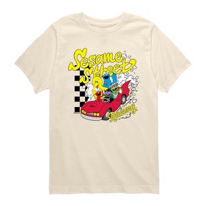 Boys' - Sesame Street - SS Racing Short Sleeve Graphic T-Shirt - 1 of 3