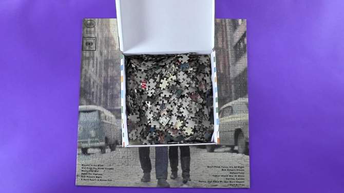 de.bored Album Cover: Bob Dylan Freewheelin Jigsaw Puzzle - 500pc, 2 of 5, play video