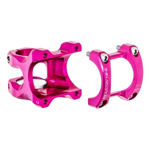 Industry Nine A318 Stem Diameter: 31.8mm, Length: 30mm, Steerer: 1-1/8'', 8°, Pink - 1 of 1