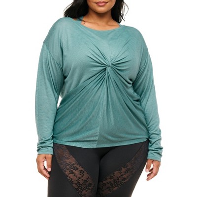 Adore Me Women's Mallory Long Sleeve Tee Activewear