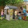 KidKraft Patio Party Wooden Outdoor Playhouse with Spinner Block Puzzle - 14pc - image 2 of 4