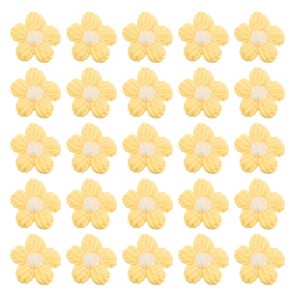 Unique Bargains Cotton Handmade DIY Floral Embroidered Applique Patches 50 Pcs - 1 of 4