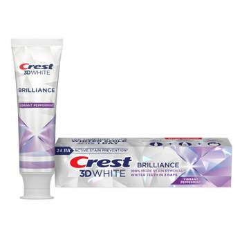Crest 3D White Brilliance Vibrant Toothpaste - Peppermint - 2.4oz