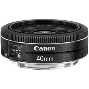 Canon Cameras US 6310B002 EF 40mm f/2.8 STM Lens - Fixed Black - 1 of 4