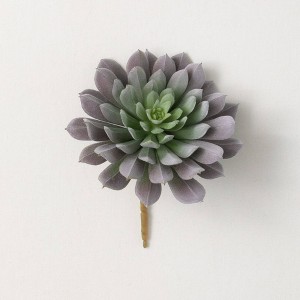 Sullivans Artificial 7.5" Sprouting Sempervivum Rote, Green - 1 of 2