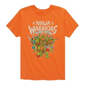 Boys' - Teenage Mutant Ninja Turtles - Ninja Warriors Short Sleeve Graphic T-Shirt - 1 of 4