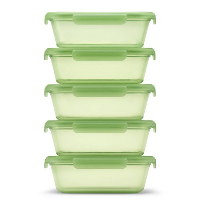Ello 10pc Snap and Nest Meal Prep Food Storage Containers