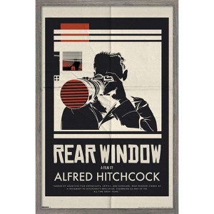 Trends International Alfred Hitchcock - Rear Window (1954) Framed Wall Poster Prints - 1 of 4