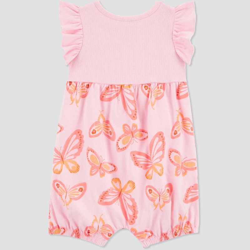 Carter&#39;s Just One You&#174; Baby Girls&#39; Butterfly Romper - Pink, 3 of 5