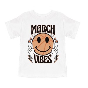 The Juniper Shop March Vibes Basketball Youth Short Sleeve Tee - 1 of 3