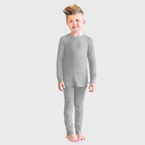City Threads Boys USA-Made Soft & Cozy Thermal Long Johns 2-Piece Set - Warm Base Layer & Loungewear - 1 of 4