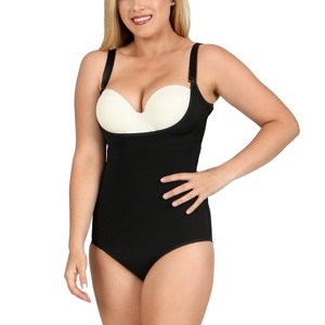 InstantFigure Undersbust Brief with adj Bra Straps WBBS009 - 1 of 4