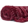 Chanasya Fuzzy Faux Fur Embossed Throw Blanket - 4 of 4
