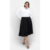 Women's Plus Size Pia Skirt - black | CITY CHIC - 3 of 4