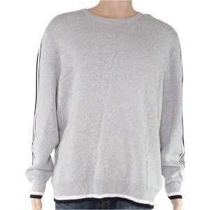 I.N.C International Concepts Mens Striped Pullover Sweater, Grey, XX-Large - 1 of 1