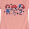Girls' - LOL Surprise! - Fourth of July Fitted Short Sleeve Graphic T-Shirt - 2 of 4