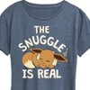 Women's - Pokémon - The Snuggle Eevee Short Sleeve Graphic T-Shirt - 2 of 4