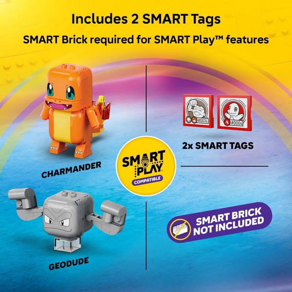 LEGO Pokémon SMART Play: Choque en la Caverna de Charmander y Geodude 72157 4