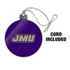 James Madison University Dukes Logo Acrylic Christmas Tree Holiday Ornament - 3 of 4