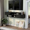 miBasics Timedrift Modern 1 Shelf Floating TV Stand for TVs up to 65" - image 2 of 4