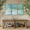 48" x 30" The Pond Triptych Floating Wall Canvas - Gallery 57: Modern MDF & Plastic Decor, Horizontal Layout - 4 of 4