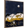 Amanti Art Midnight Lake by Uma Gokhale Framed Canvas Wall Art - 2 of 4